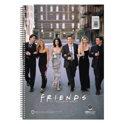 ΤΕΤΡΑΔΙΟ ΜΟΝΟ ΣΠΙΡΑΛ FRIENDS V2 - Image 3