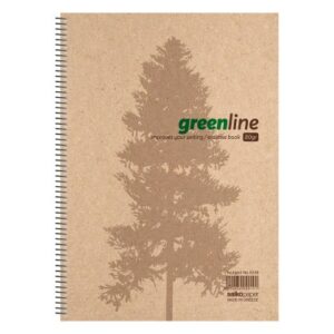 ΤΕΤΡΑΔΙΑ ΜΟΝΟ ΣΠΙΡΑΛ GREENLINE