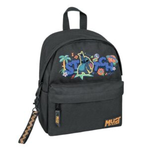ΤΣΑΝΤΑ ΠΛΑΤΗΣ MINI 25Χ12Χ30 2ΘΗΚΕΣ ΜΑΥΡΗ STITCH