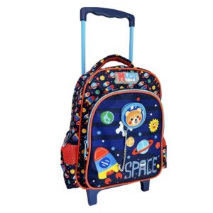Σχολική Τσάντα Τρόλεϊ Νηπίου Must Team Space Bear 2 Θήκες