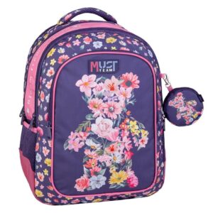 Σχολική Τσάντα Πλάτης Δημοτικού Must Team Multi Flower Bear 4 Θήκες