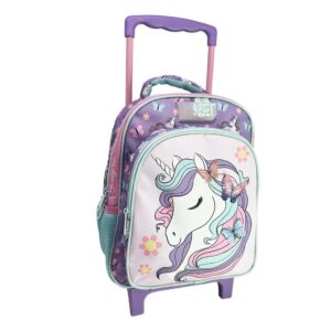 Σχολική Τσάντα Τρόλεϊ Νηπίου Must Team Lovely Unicorn 2 Θήκες