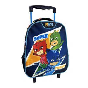 Σχολική Τσάντα Τρόλεϊ Νηπίου Pj Masks Super Team Must Team 2 Θήκες